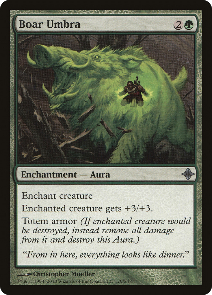 Magic: The Gathering - Boar Umbra - Rise of the Eldrazi