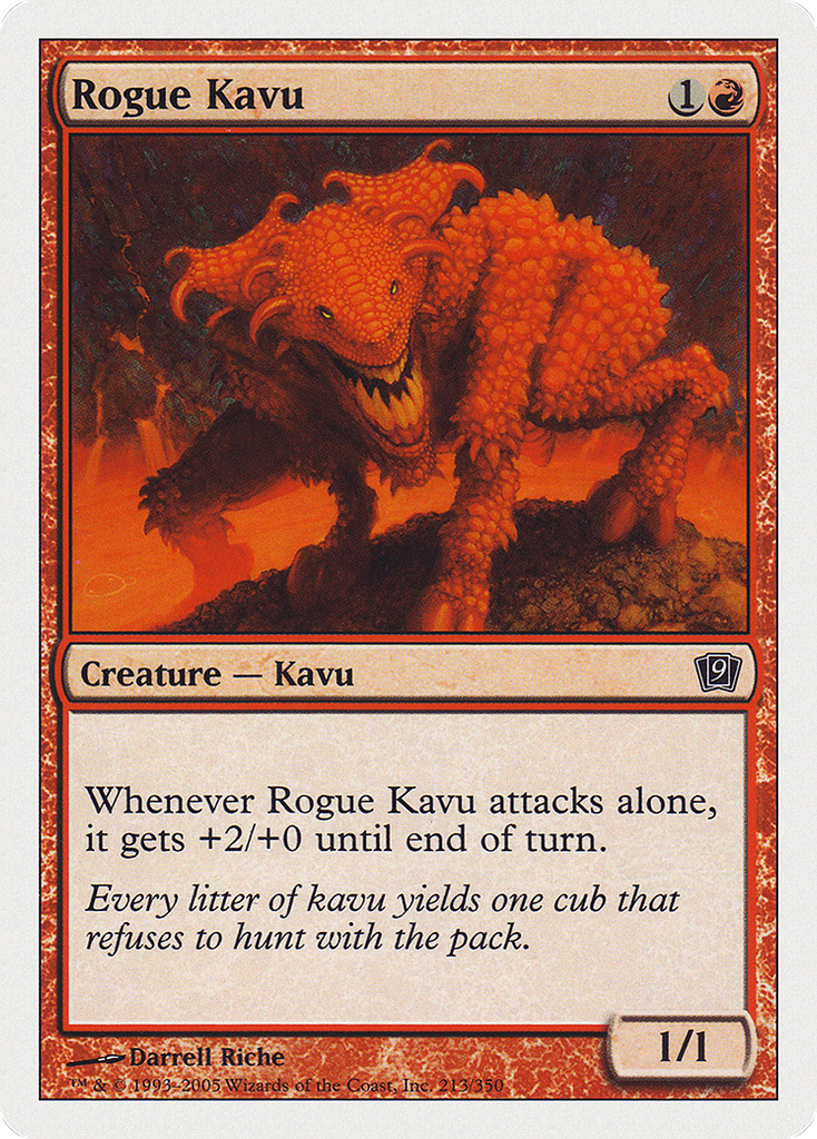 Magic: The Gathering - Rogue Kavu - Ninth Edition