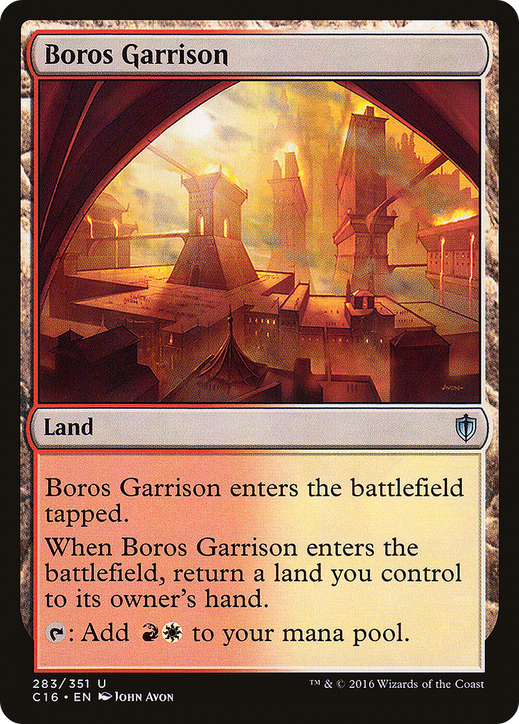 Magic: The Gathering - Boros Garrison - Commander 2016