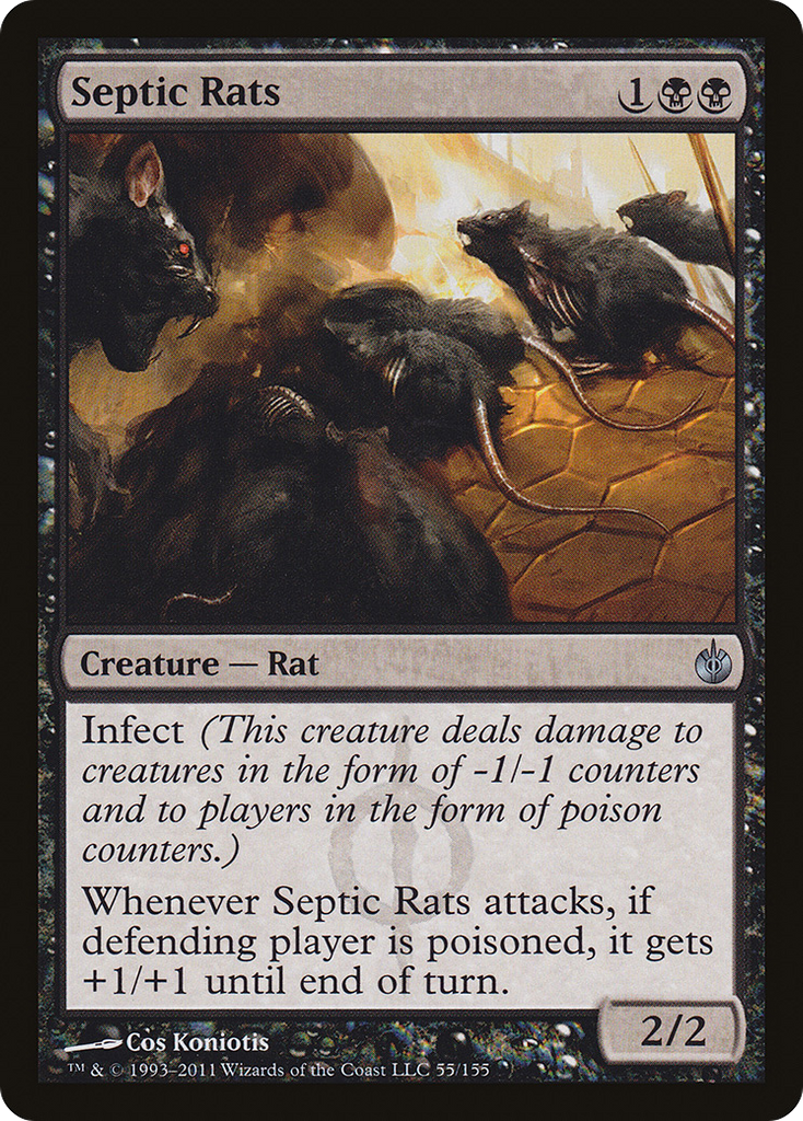 Magic: The Gathering - Septic Rats - Mirrodin Besieged
