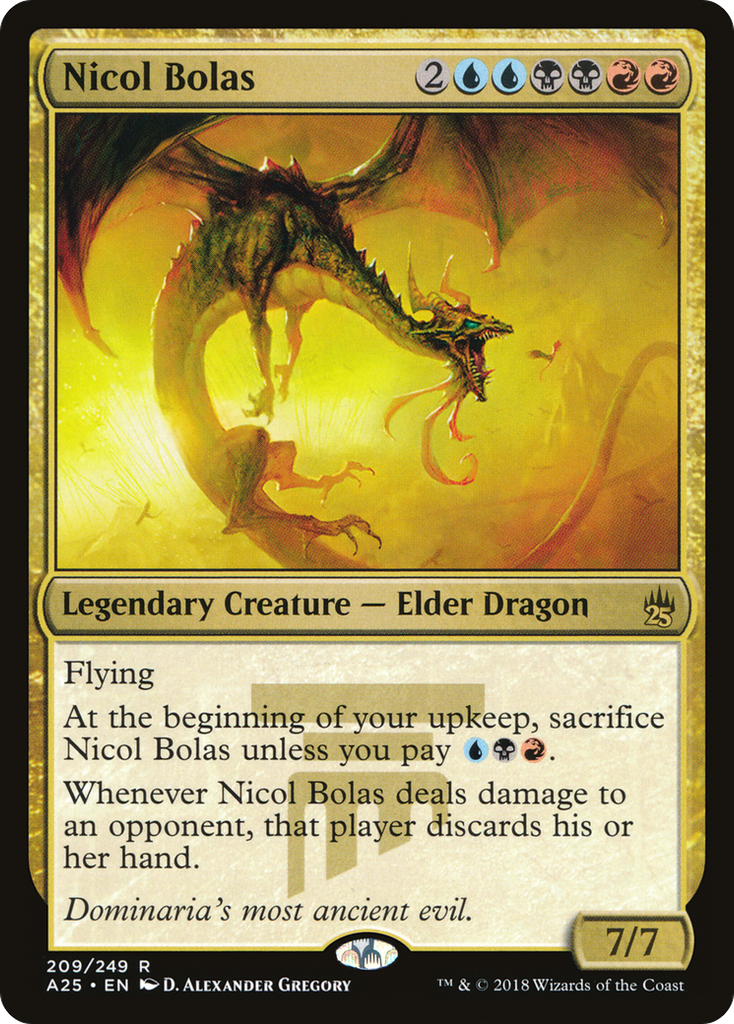 Magic: The Gathering - Nicol Bolas - Masters 25