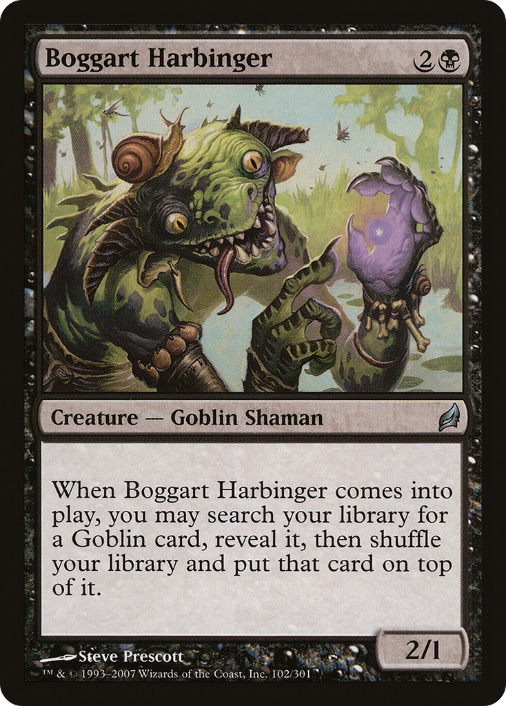 Magic: The Gathering - Boggart Harbinger - Lorwyn