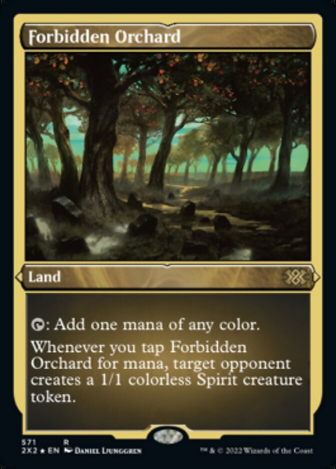 Magic the Gathering - Forbidden Orchard Foil - Double Masters 2022