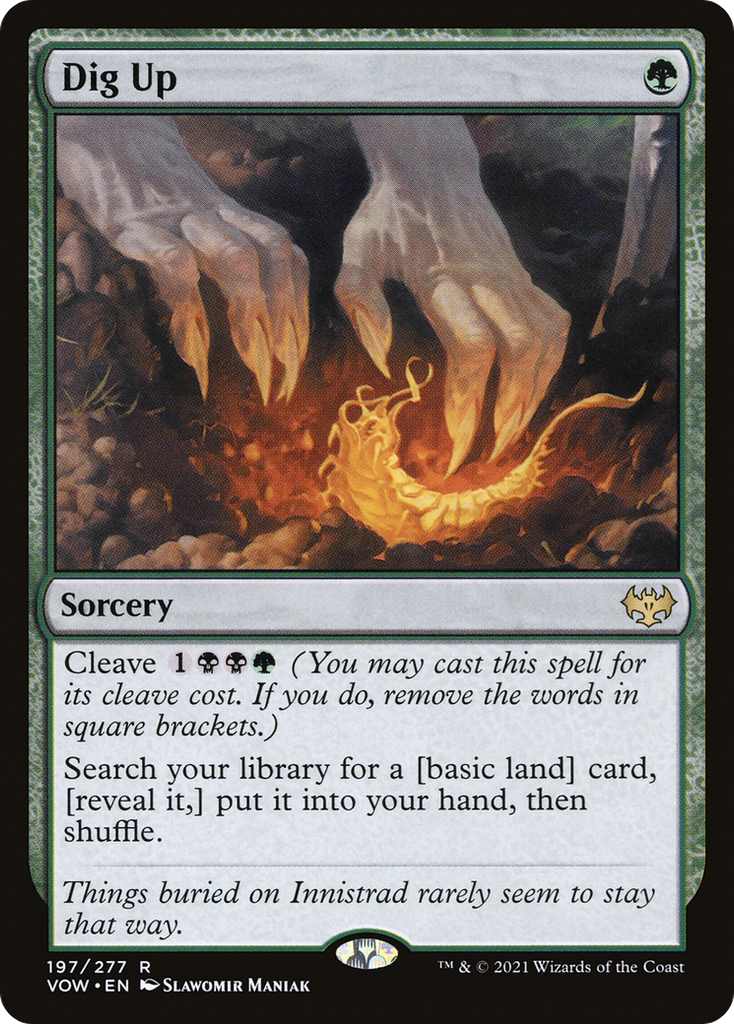 Magic: The Gathering - Dig Up - Innistrad: Crimson Vow
