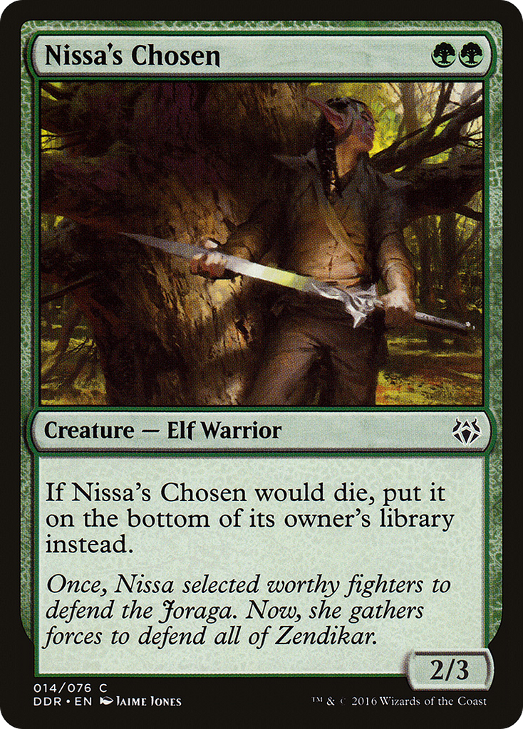 Magic: The Gathering - Nissa's Chosen - Duel Decks: Nissa vs. Ob Nixilis