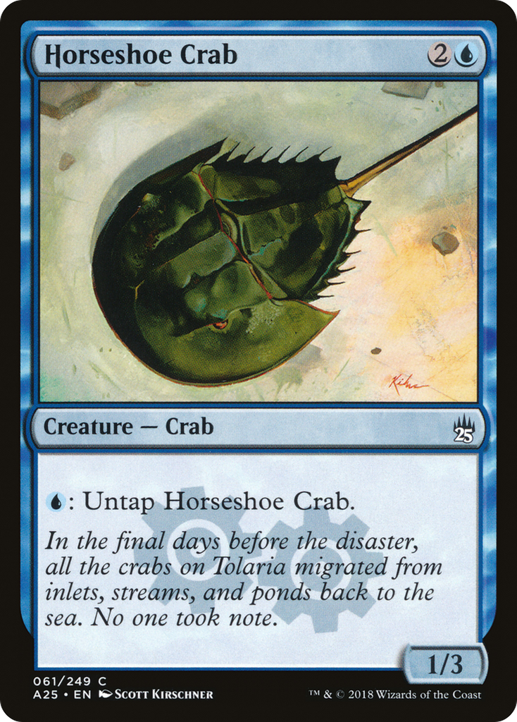 Magic: The Gathering - Horseshoe Crab - Masters 25
