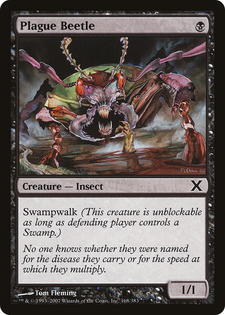 Magic: The Gathering - Plague Beetle - Tenth Edition