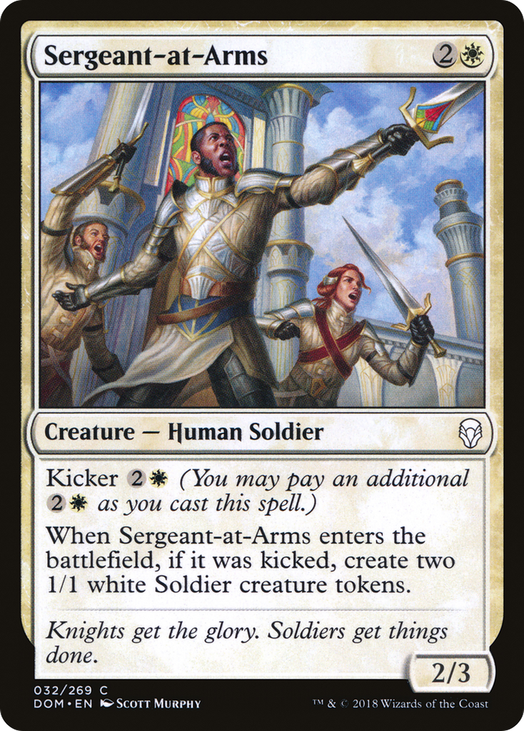 Magic: The Gathering - Sergeant-at-Arms - Dominaria