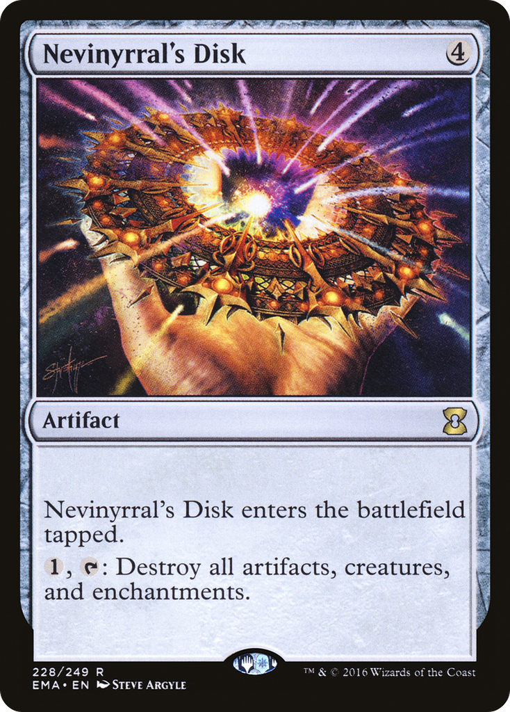 Magic: The Gathering - Nevinyrral's Disk - Eternal Masters