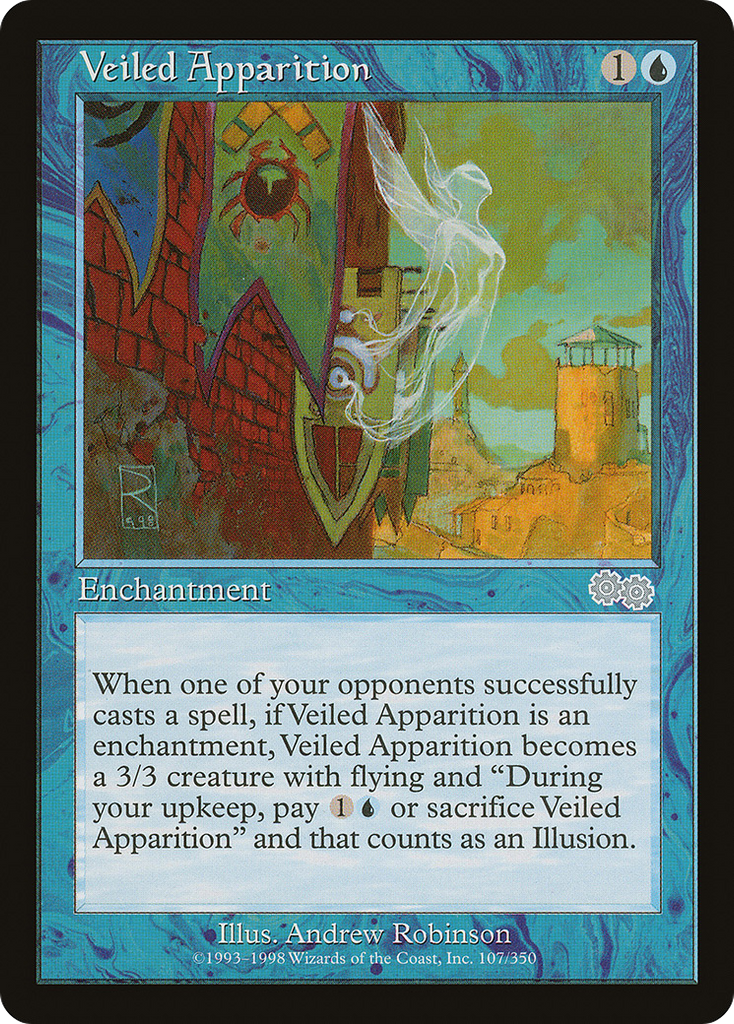 Magic: The Gathering - Veiled Apparition - Urza's Saga