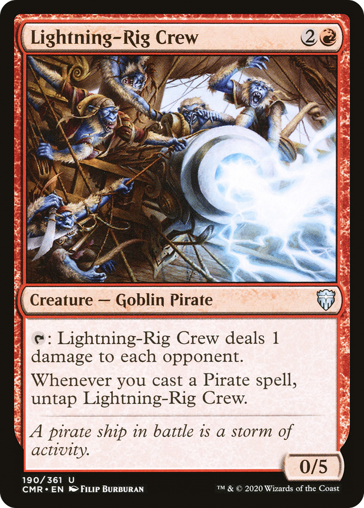 Magic: The Gathering - Lightning-Rig Crew - Commander Legends