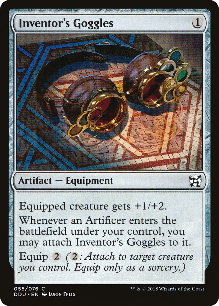 Magic: The Gathering - Inventor's Goggles - Duel Decks: Elves vs. Inventors