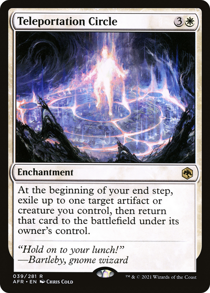 Magic: The Gathering - Teleportation Circle - Adventures in the Forgotten Realms