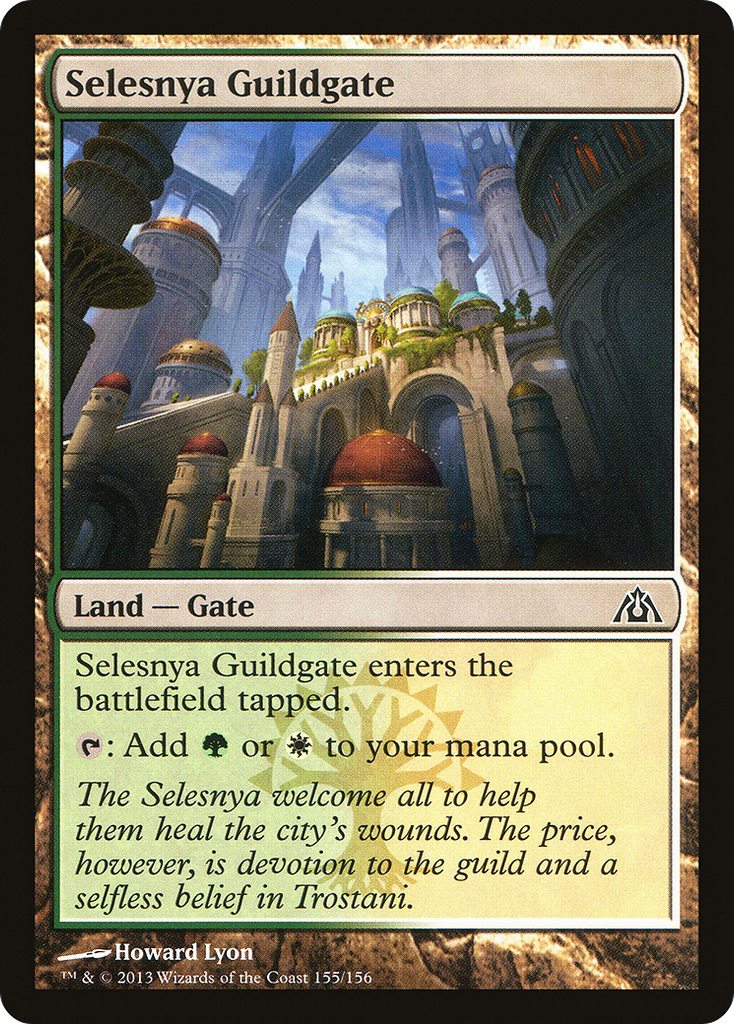 Magic: The Gathering - Selesnya Guildgate - Dragon's Maze