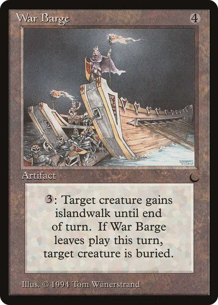 Magic: The Gathering - War Barge - The Dark