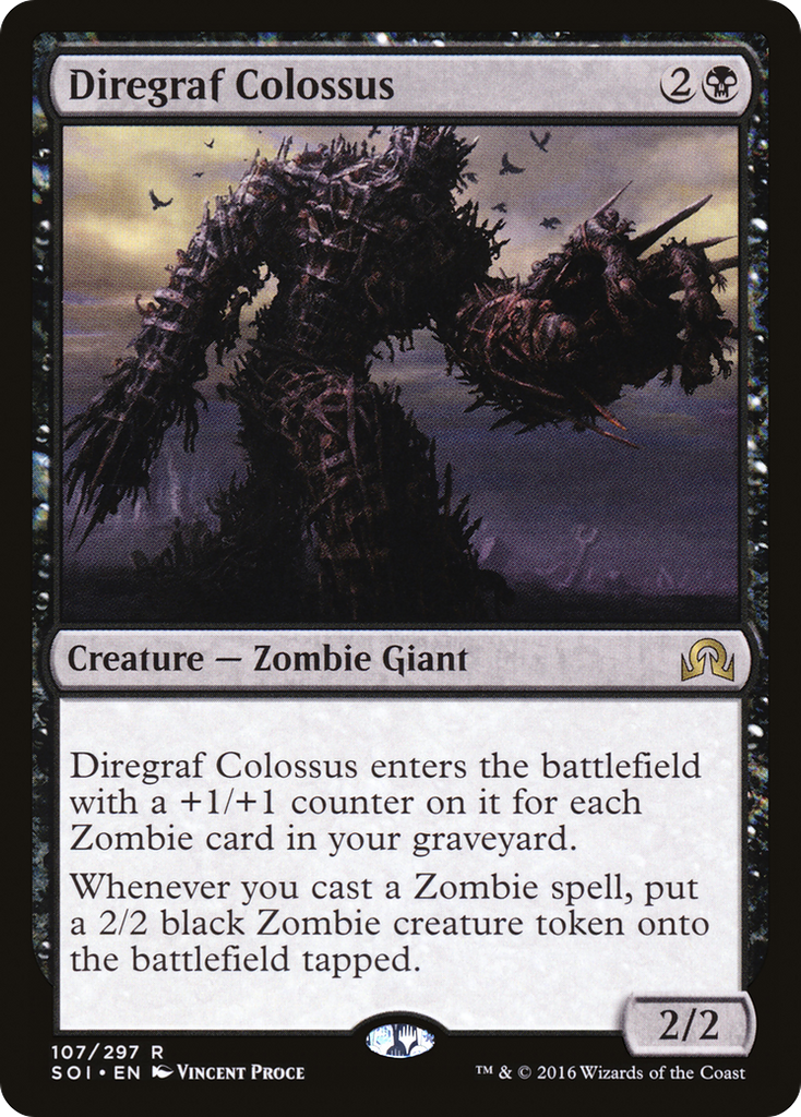 Magic: The Gathering - Diregraf Colossus - Shadows over Innistrad