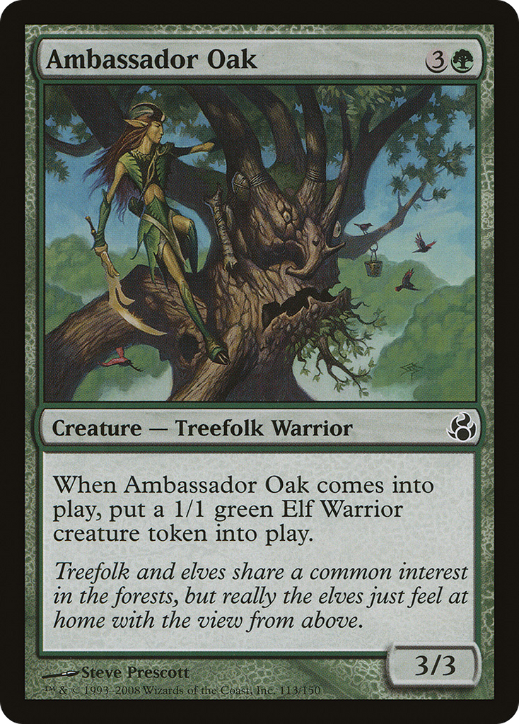 Magic: The Gathering - Ambassador Oak - Morningtide