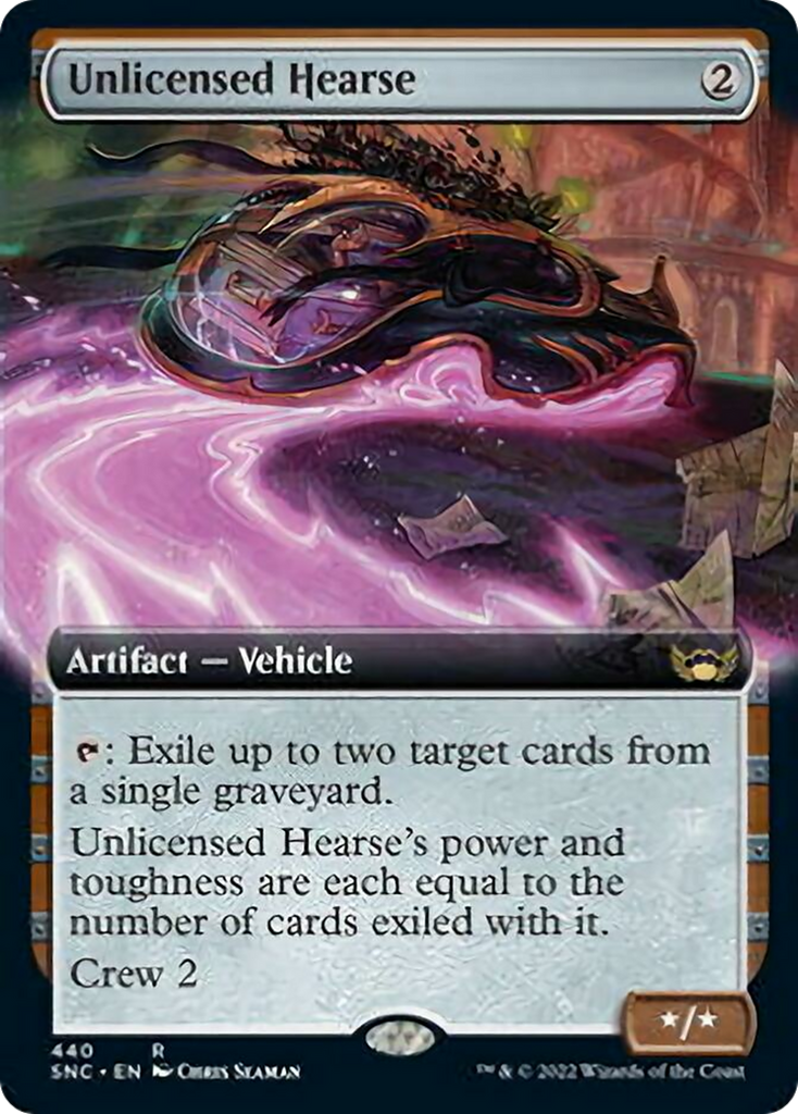 Magic: The Gathering - Unlicensed Hearse Foil - Streets of New Capenna