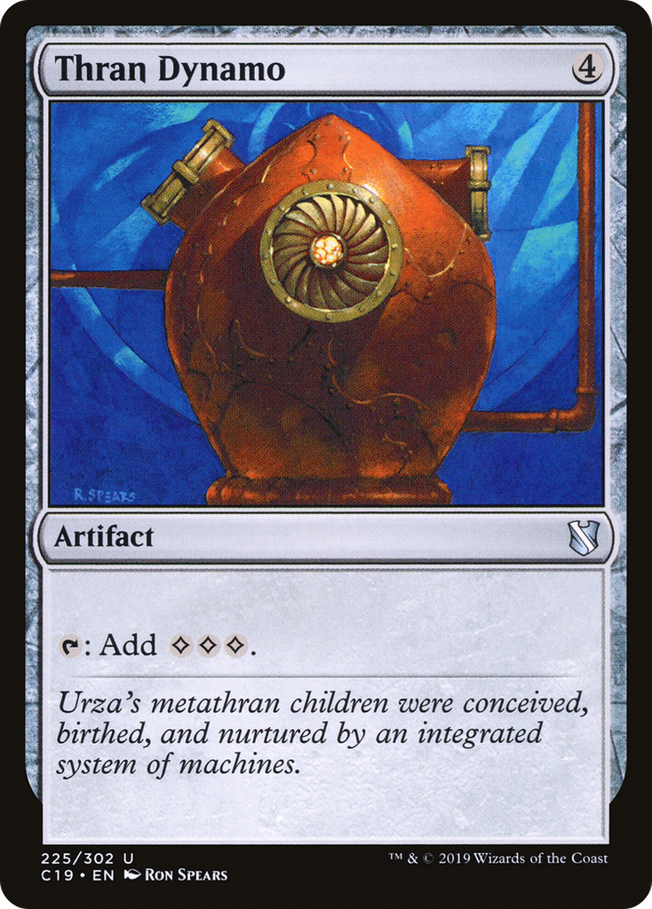 Magic: The Gathering - Thran Dynamo - Commander 2019