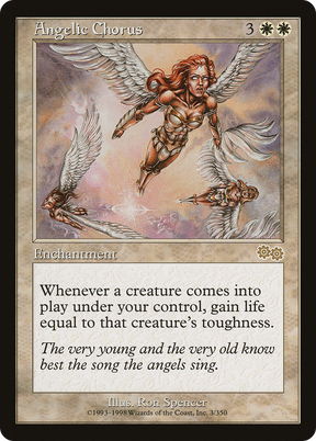 Magic: The Gathering - Angelic Chorus - Urza's Saga