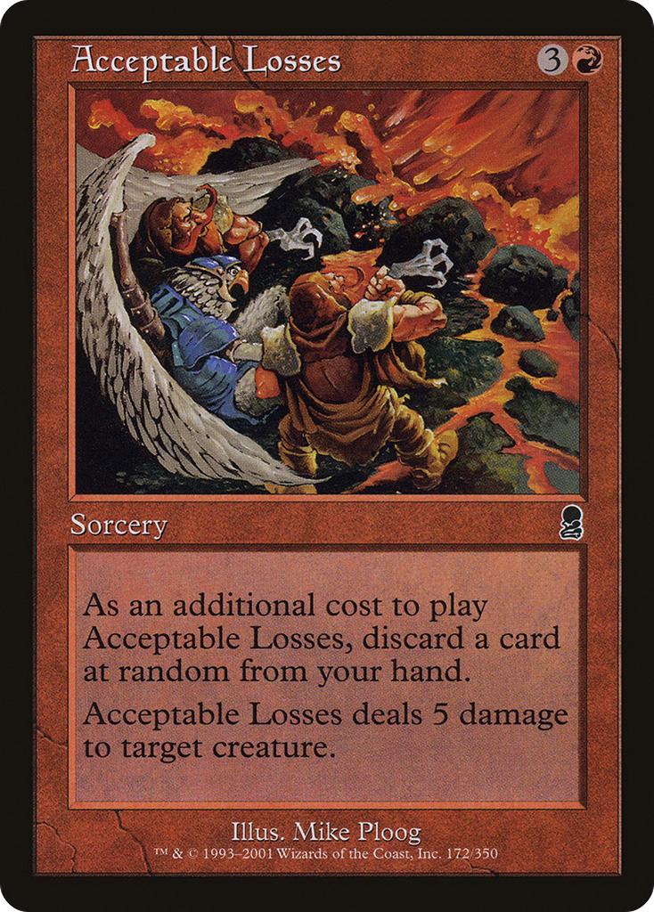 Magic: The Gathering - Acceptable Losses - Odyssey