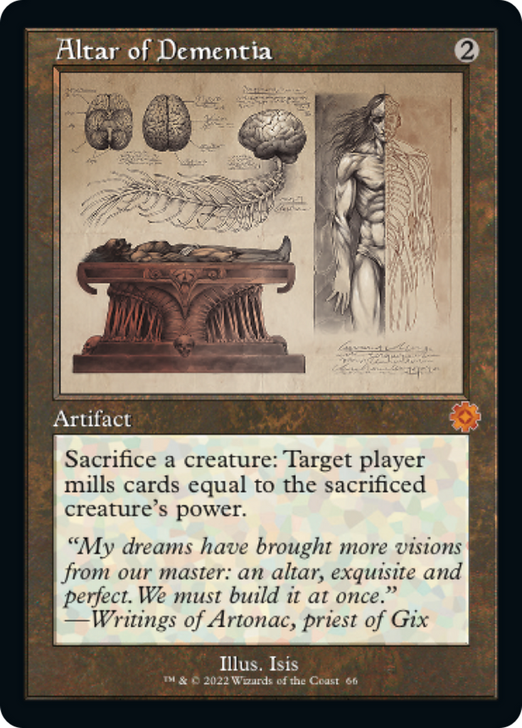 Magic: The Gathering - Altar of Dementia - The Brothers' War Retro Artifacts