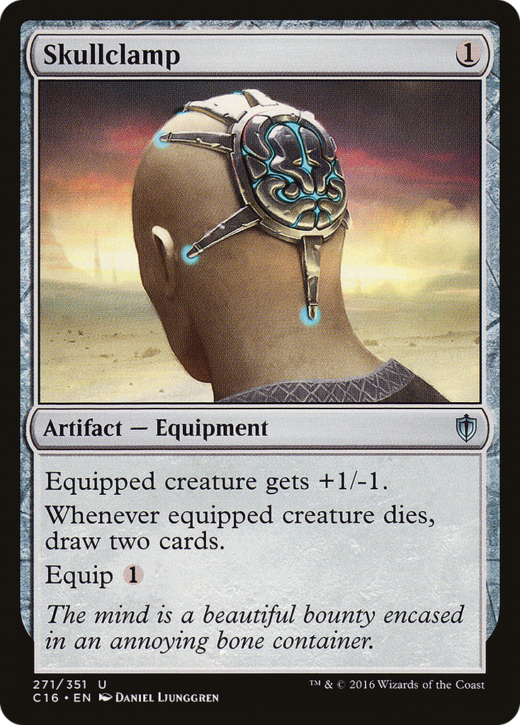 Magic: The Gathering - Skullclamp - Commander 2016