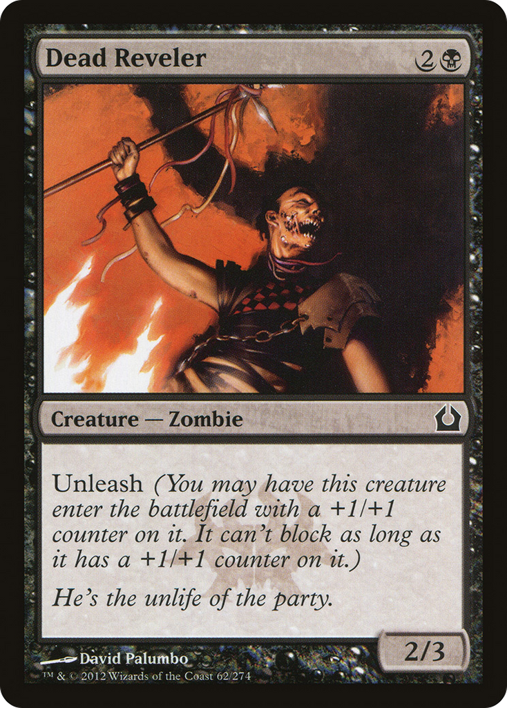 Magic: The Gathering - Dead Reveler - Return to Ravnica