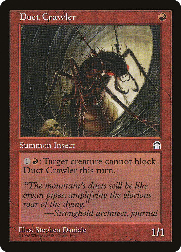 Magic: The Gathering - Duct Crawler - Stronghold