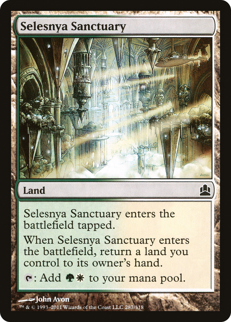 Magic: The Gathering - Selesnya Sanctuary - Commander 2011