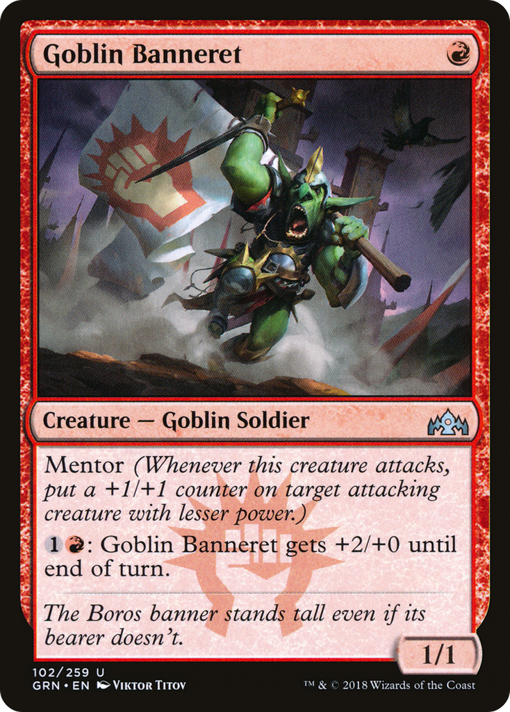 Magic: The Gathering - Goblin Banneret - Guilds of Ravnica