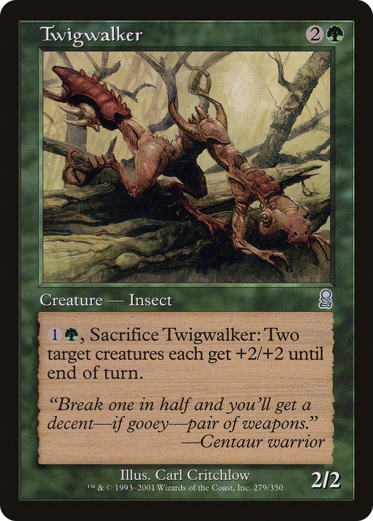 Magic: The Gathering - Twigwalker - Odyssey