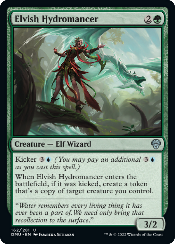 Magic: The Gathering - Elvish Hydromancer - Dominaria United