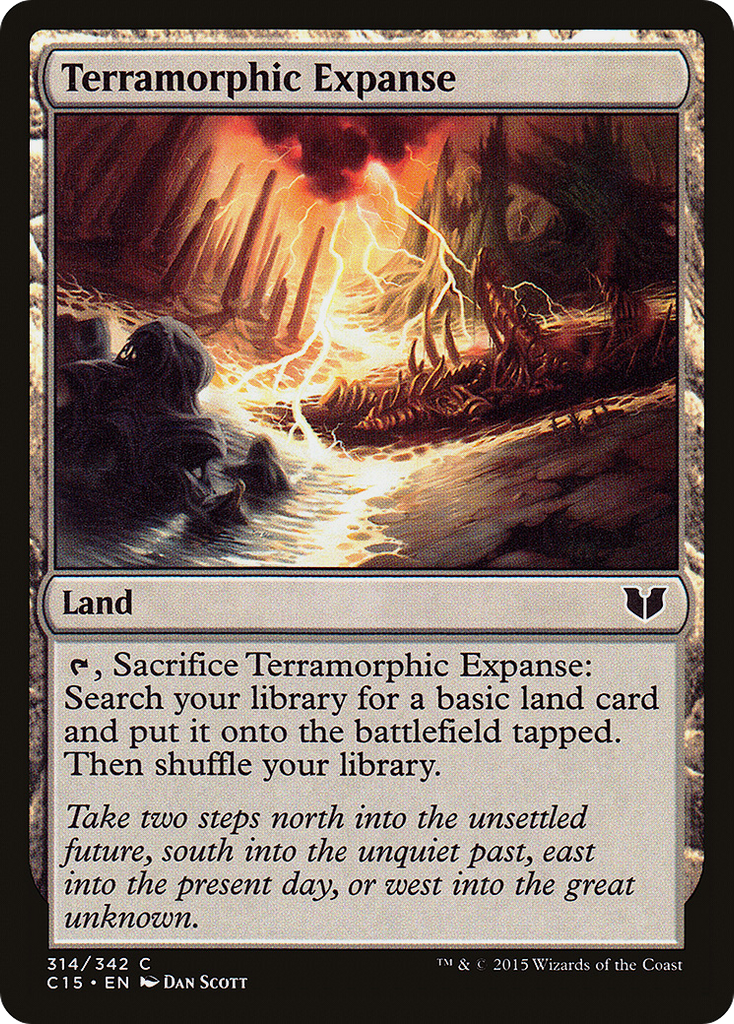 Magic: The Gathering - Terramorphic Expanse - Commander 2015