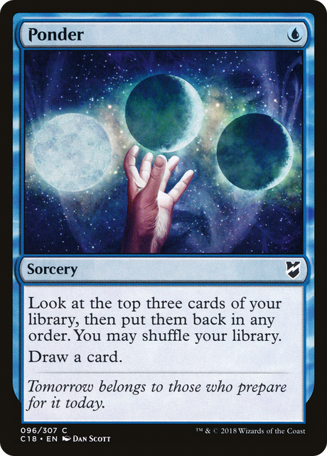 Magic: The Gathering - Ponder - Commander 2018