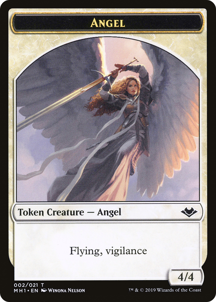 Magic: The Gathering - Angel Token Foil - Modern Horizons Tokens
