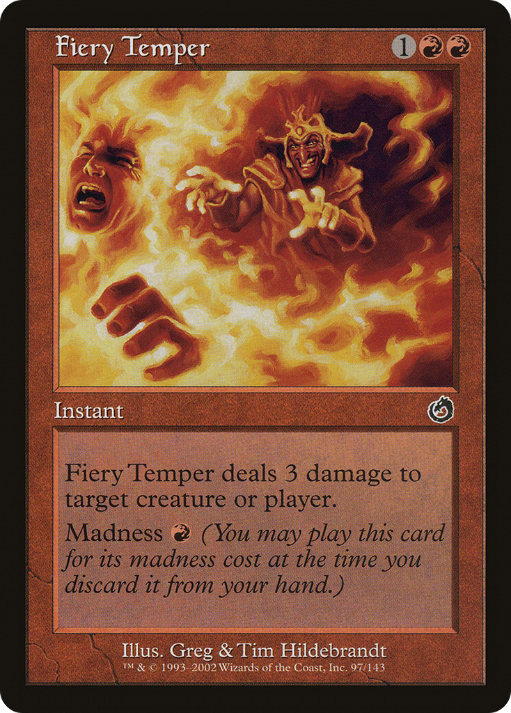 Magic: The Gathering - Fiery Temper - Torment