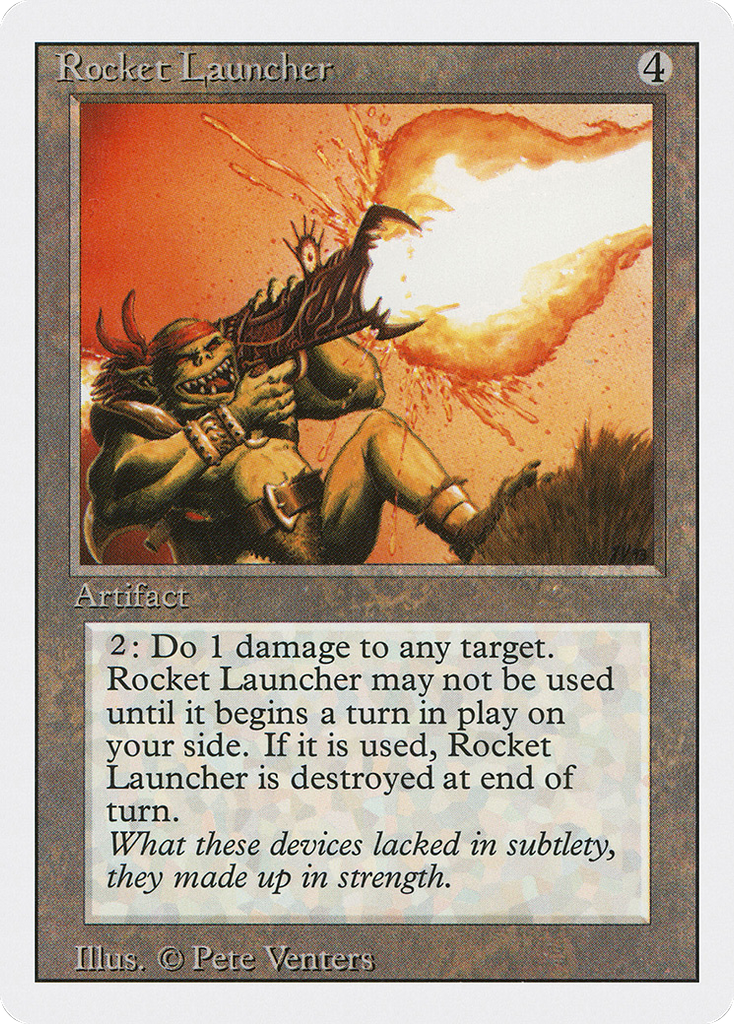 Magic: The Gathering - Rocket Launcher - Revised Edition