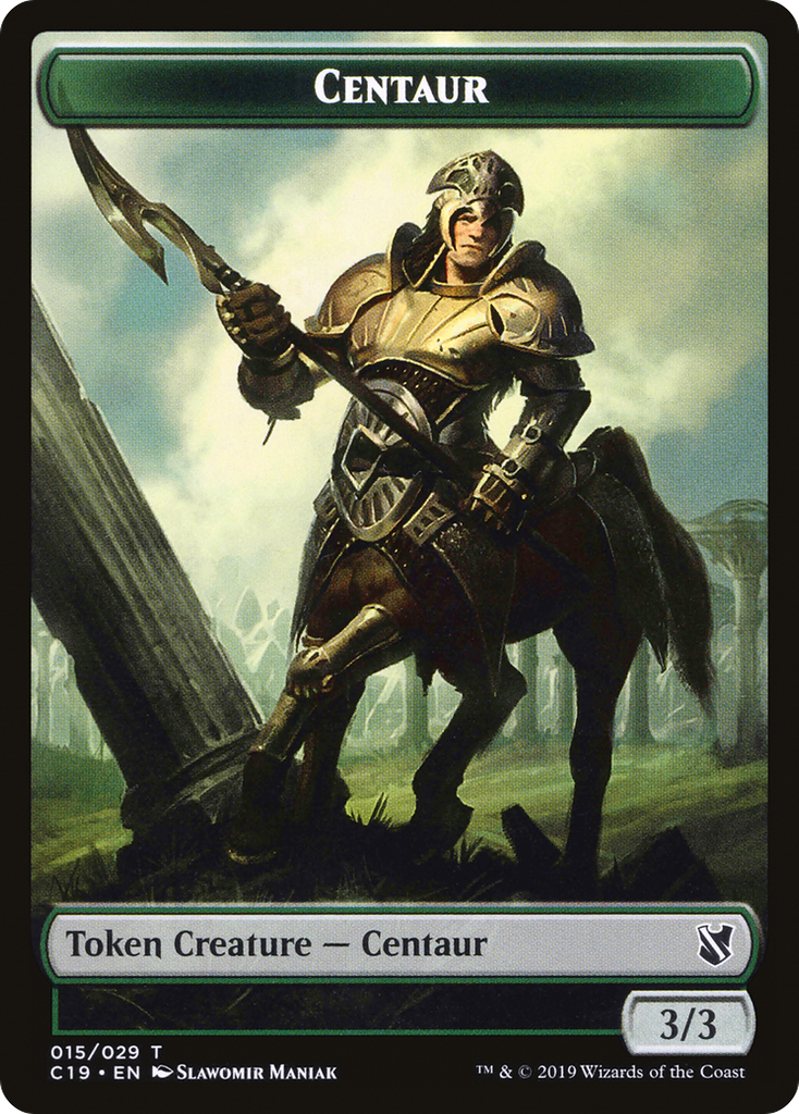 Magic: The Gathering - Centaur Token - Commander 2019 Tokens