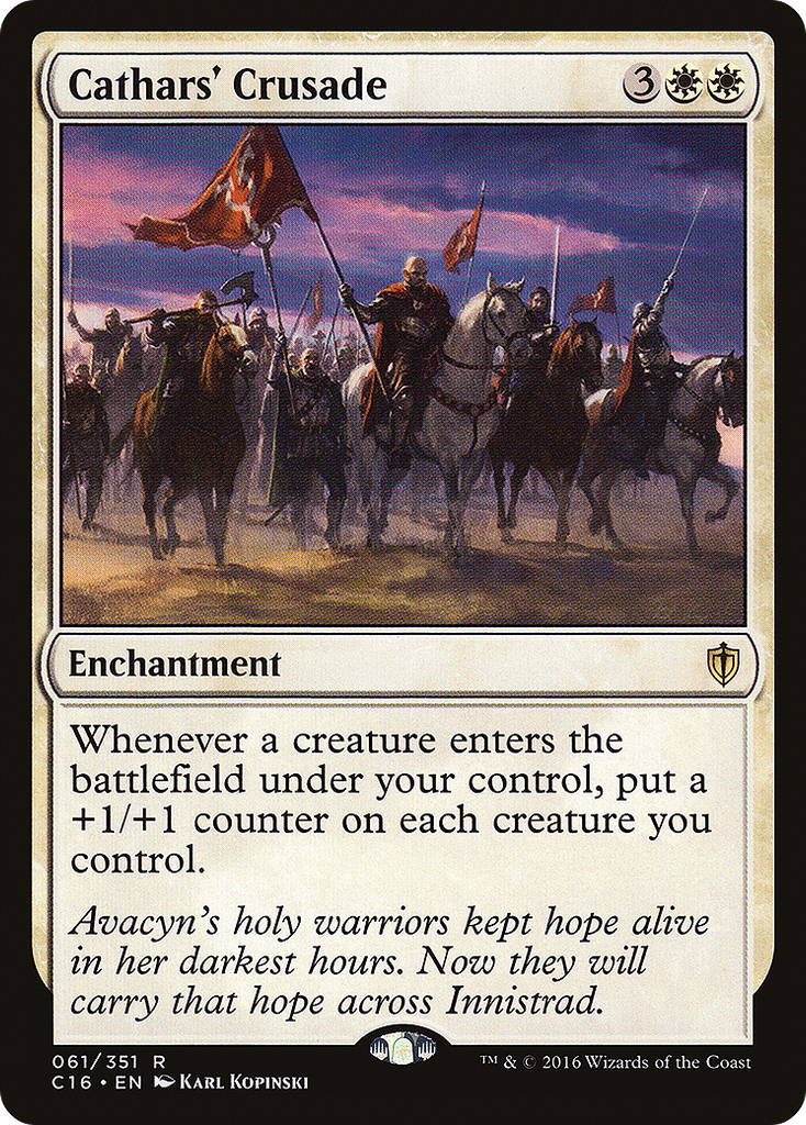 Magic: The Gathering - Cathars' Crusade - Commander 2016