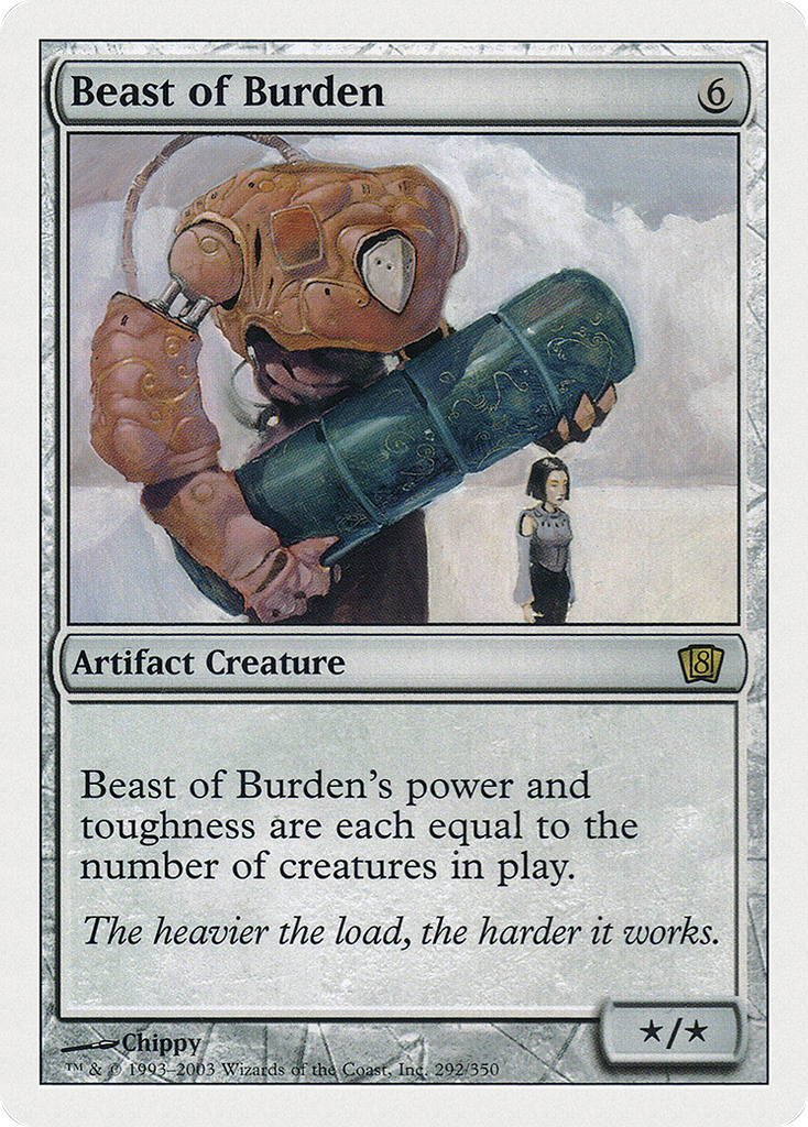 Magic: The Gathering - Beast of Burden - Eighth Edition