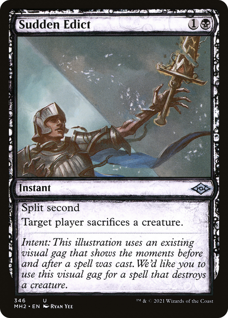 Magic: The Gathering - Sudden Edict Foil - Modern Horizons 2