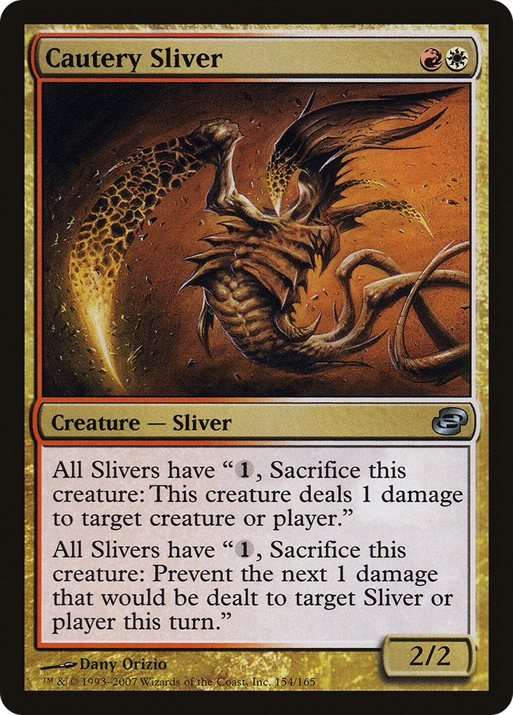 Magic: The Gathering - Cautery Sliver - Planar Chaos
