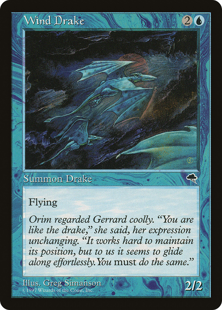 Magic: The Gathering - Wind Drake - Tempest