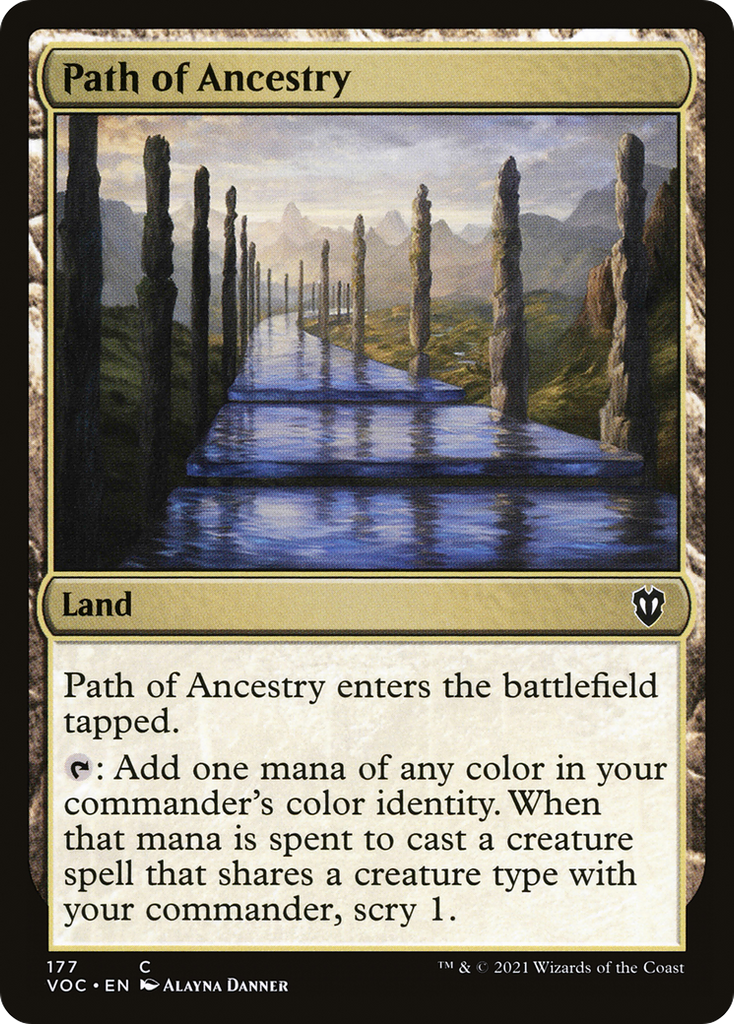 Magic: The Gathering - Path of Ancestry - Crimson Vow Commander