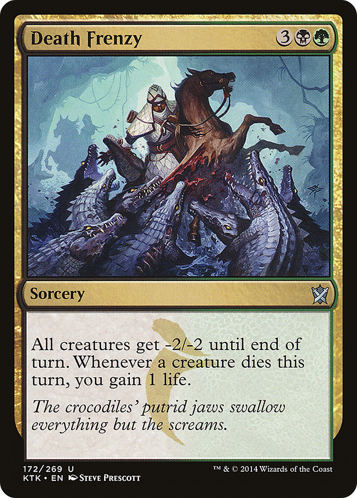 Magic: The Gathering - Death Frenzy - Khans of Tarkir