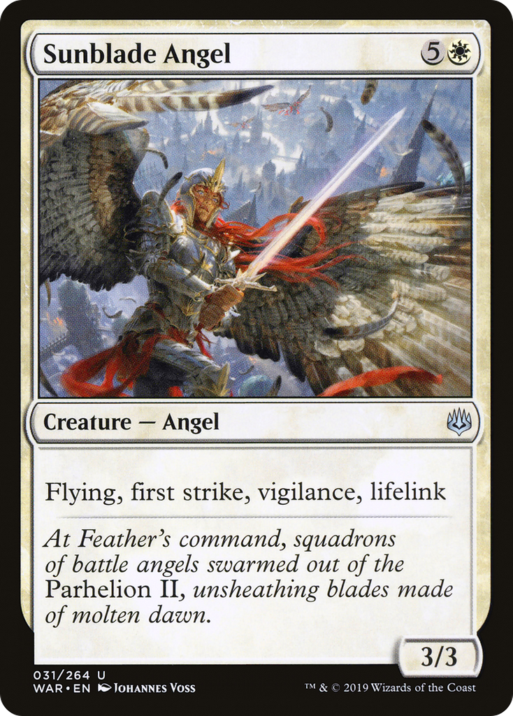 Magic: The Gathering - Sunblade Angel - War of the Spark