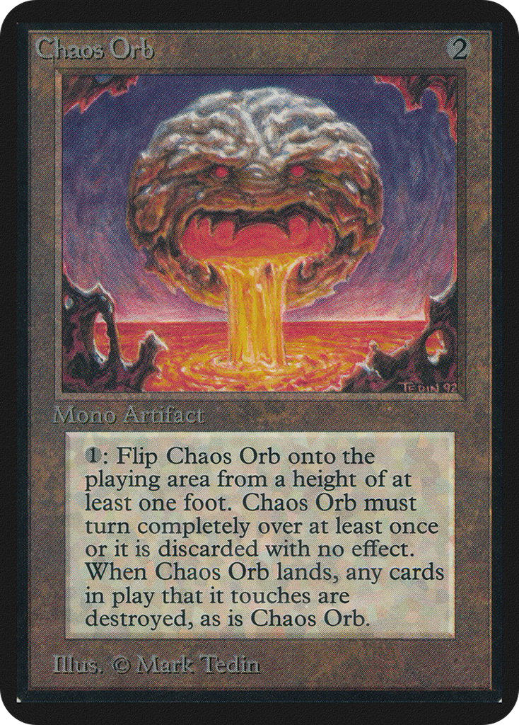 Magic: The Gathering - Chaos Orb - Limited Edition Alpha