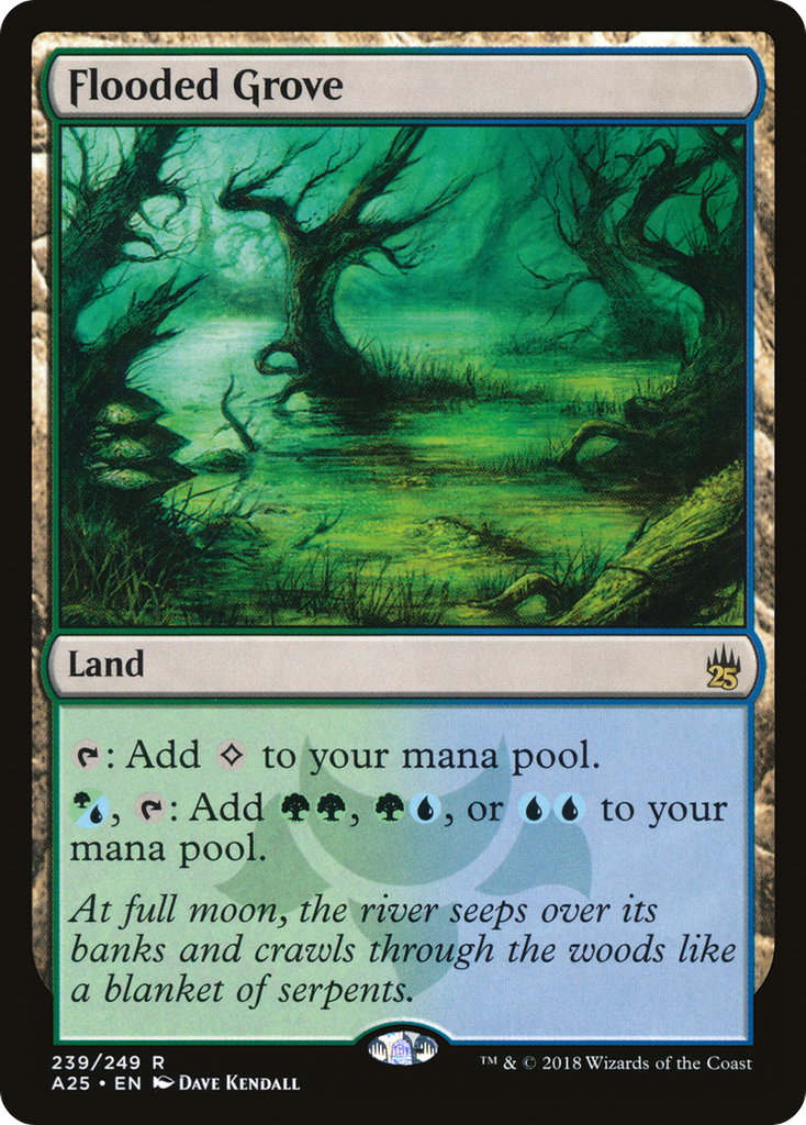 Magic: The Gathering - Flooded Grove - Masters 25