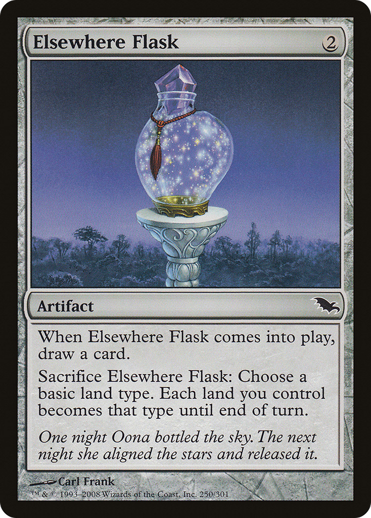 Magic: The Gathering - Elsewhere Flask - Shadowmoor